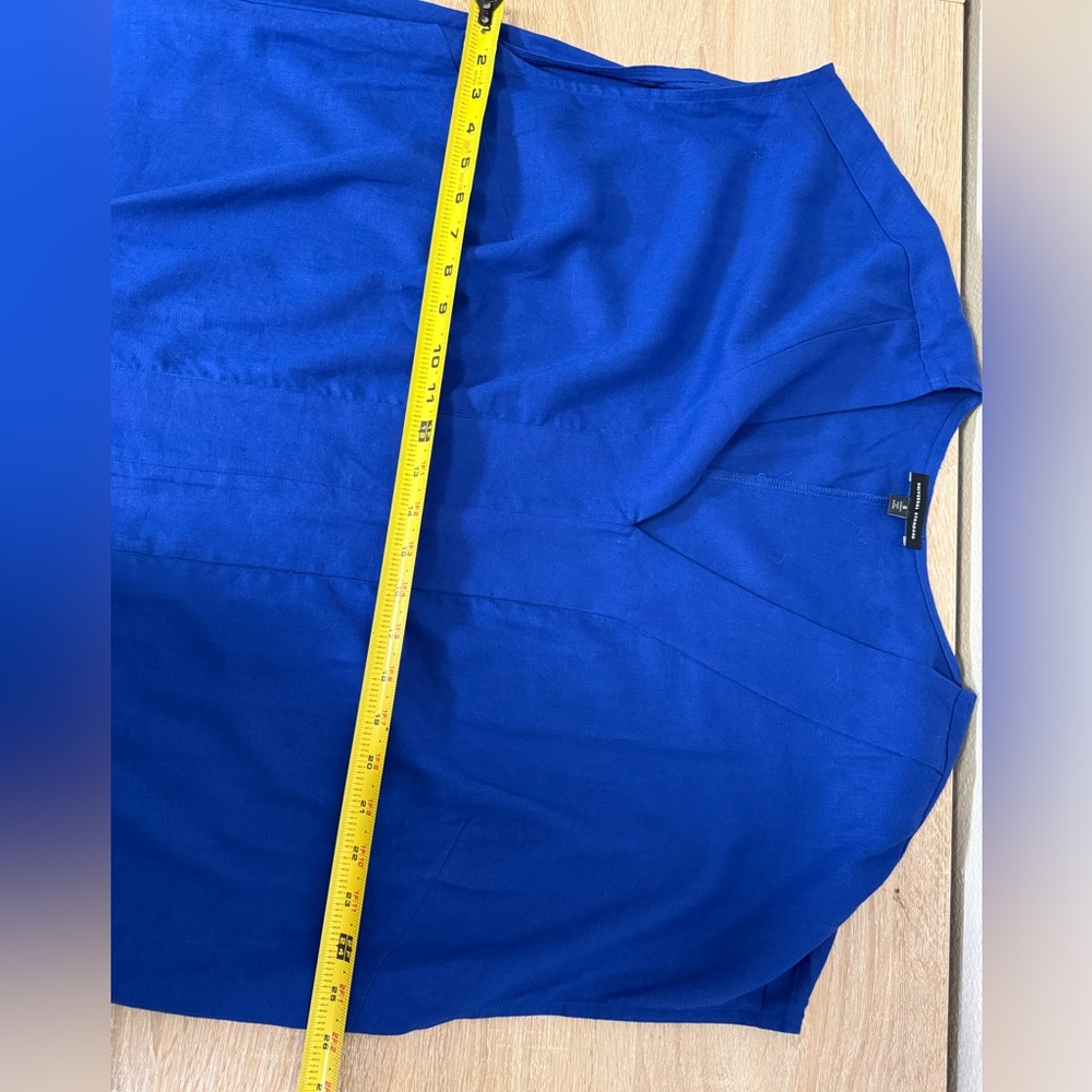 NWT Universal Standard cabana kaftan cobalt Blue V-Neck Women’s Sz S/14-16 - Picture 8 of 8